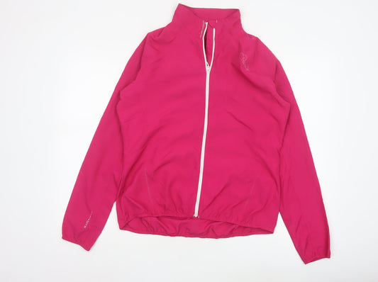 Dare 2b Womens Pink Lightweight Windbreaker Jacket Size 14