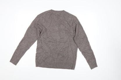Marks and Spencer Autograph Men's Brown Cashmere Jumper Size S