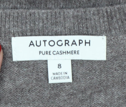 Marks and Spencer Autograph Men's Brown Cashmere Jumper Size S