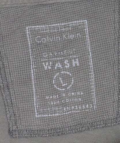 Calvin Klein Men's Green Graphic Print Short Sleeve T-Shirt L
