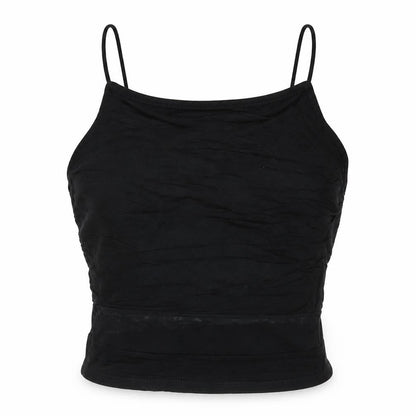 Missguided Women's Black Halter Camisole Crop Top Size 6