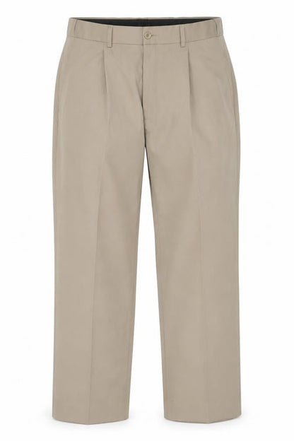 Debenhams Women Beige 24 Short Straight Leg Polyester Trousers