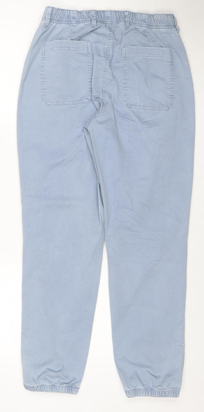 Marks and Spencer Women's Blue Tapered Regular Fit Jeans Size 12