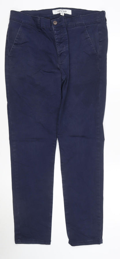 Topman Men's Blue Skinny Stretch Jeans W36 L32