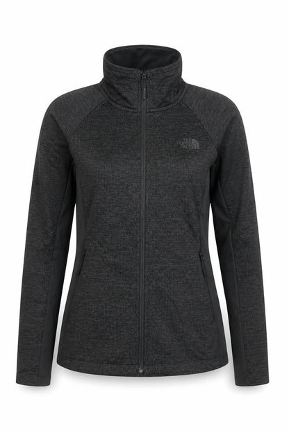 The North Face Womens Black XS Softshell Full Zip Jacket
