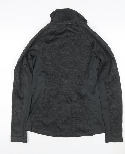 The North Face Womens Black XS Softshell Full Zip Jacket