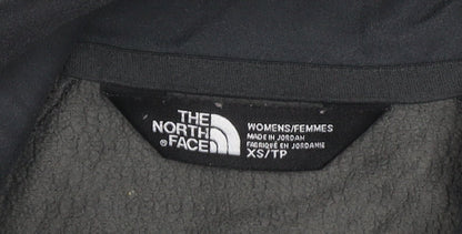 The North Face Womens Black XS Softshell Full Zip Jacket