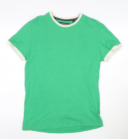 Superdry Men's Green Athletic Crew Neck Short Sleeve T-Shirt L