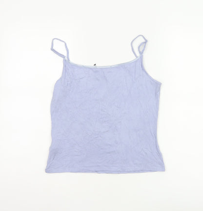 Jaeger Womens Purple Viscose Camisole Tank Top Size M
