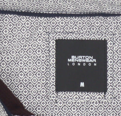 Burton Menswear London Men’s Brown Polo Shirt Size M Cotton Blend