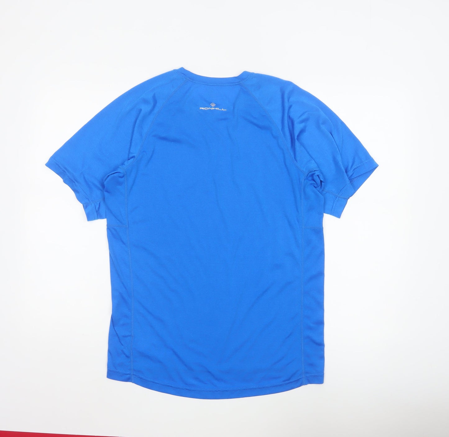 Ronhill Men Blue M Athletic Short Sleeve Running T-Shirt