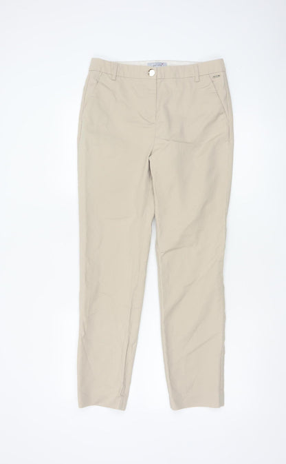 Marks and Spencer Per Una Beige Chino Trousers Women’s Size 10 Regular