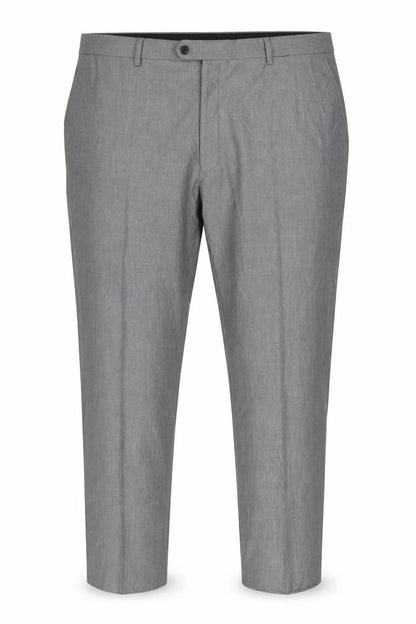 Next Men's Grey Regular Fit Dress Pants 44W 31L Formal Trousers