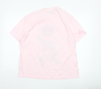 Comic Relief Aardman Women's Pink Shaun the Sheep L T-Shirt Nightshirt