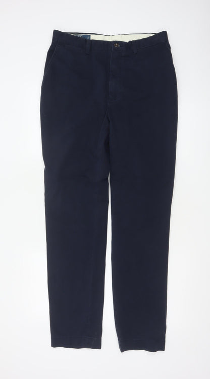 Ralph Lauren Men’s Blue Chino Trousers 32x34 Cotton Prospect Pant