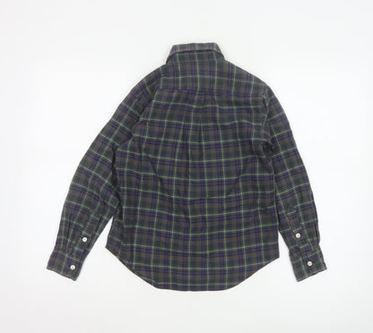 Ralph Lauren Boys Multicoloured Plaid Cotton Button-Up Shirt 8 Years