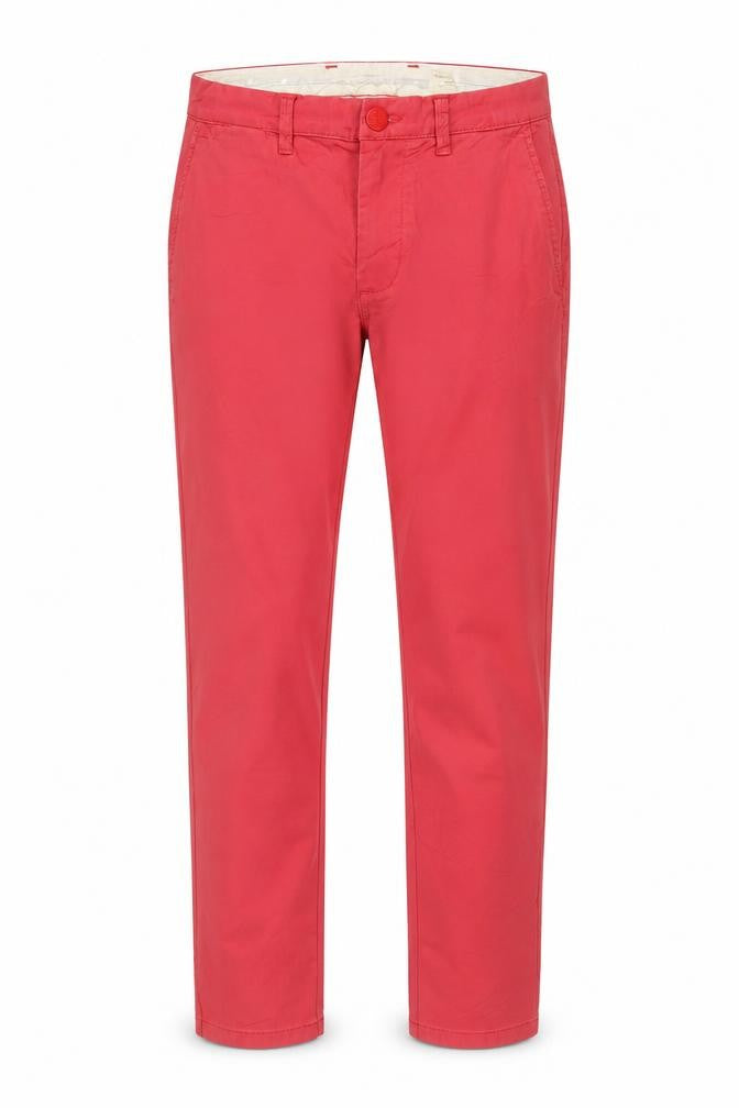 SELECTED HOMME Men's Red Slim Fit Chino Trousers W31 L32