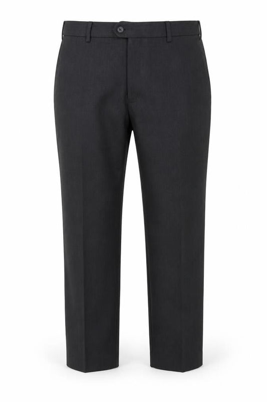 Marks and Spencer Men's Grey Regular Fit Dress Trousers 36W 29L
