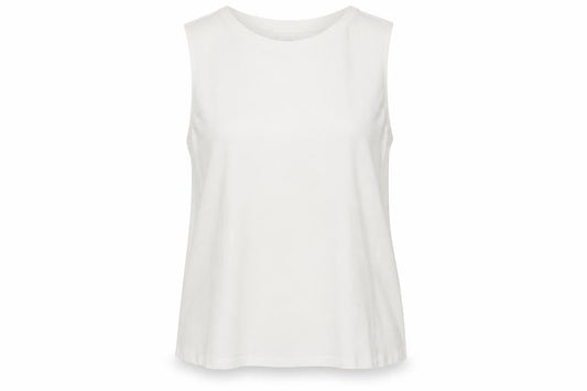 Marks & Spencer Women's White Size 18 Sleeveless Basic Tank Top