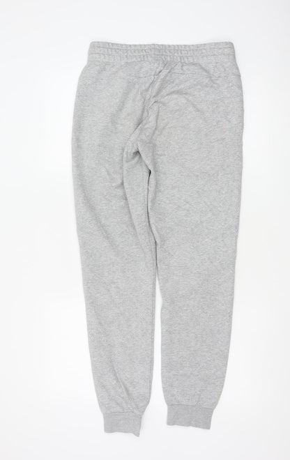 Adidas Womens Grey Jogger Sweatpants Size S Regular Fit