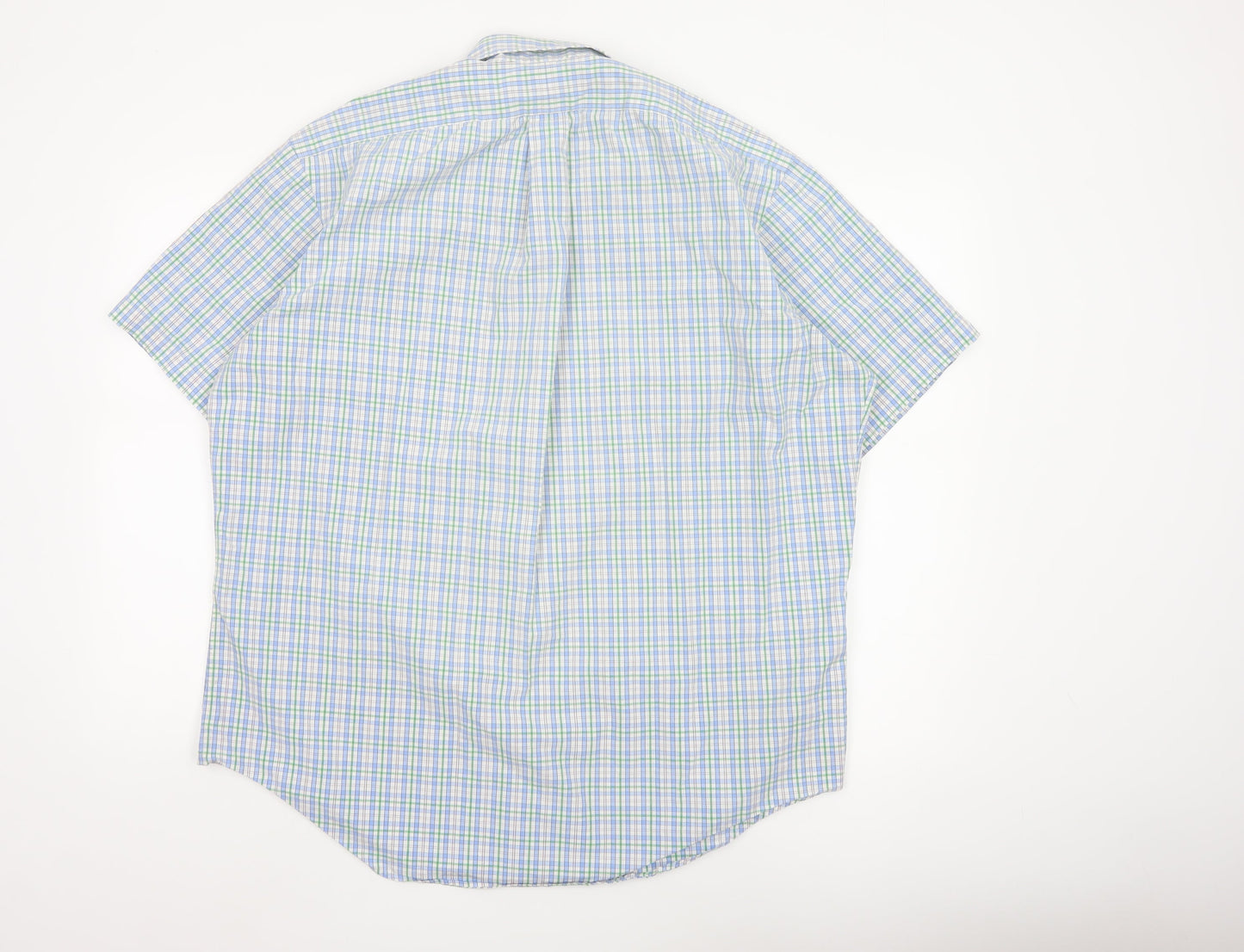 Ralph Lauren Men's Multicoloured Check Classic Fit Button-Down Shirt L