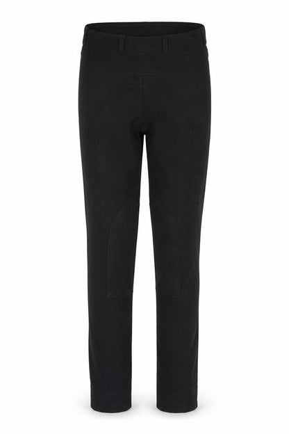Requisite Girls Black Riding Trousers 11-12 Years Cotton Stretch Breeches
