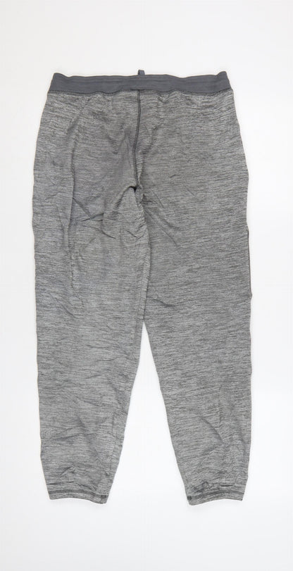 Under Armour Boys Grey Jogger ColdGear Loose Fit Trousers YLG