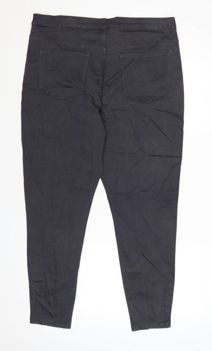 Marks and Spencer Women Black Size 20 Super Skinny Jeans