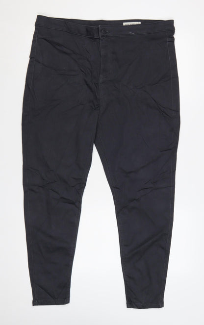 Marks and Spencer Women Black Super Skinny Stretch Jeans Size 20 Regular