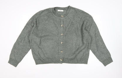 Marks and Spencer Women’s Grey XL Chunky Knit Cardigan