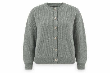 Marks & Spencer Women’s Grey XL Chunky Knit Cardigan