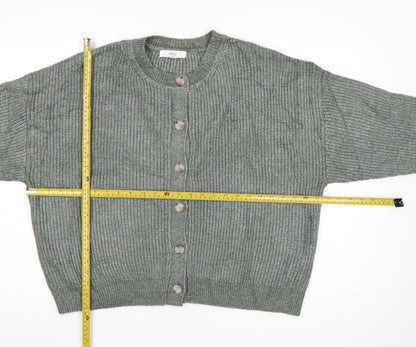 Marks and Spencer Women’s Grey XL Chunky Knit Cardigan