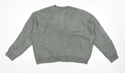 Marks and Spencer Women’s Grey XL Chunky Knit Cardigan