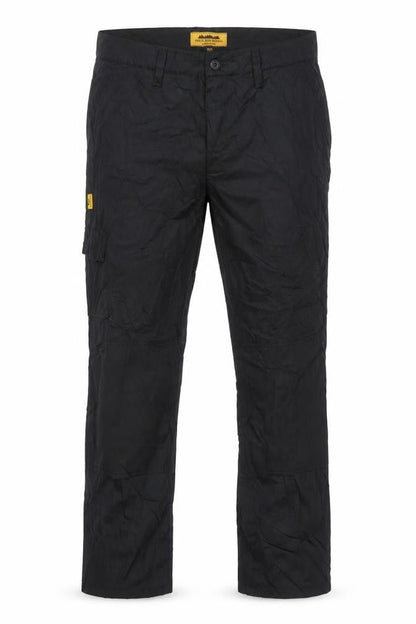 Iron Mountain Workwear Black Mens 38R Cargo Trousers Polyester Cotton
