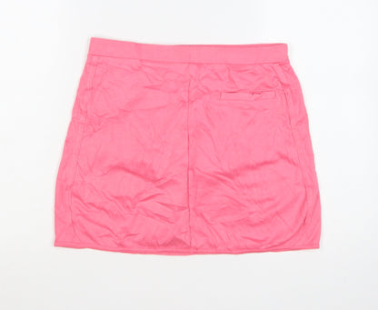 LA Gear Womens Pink Size 12 Jersey Short Stretch Skirt