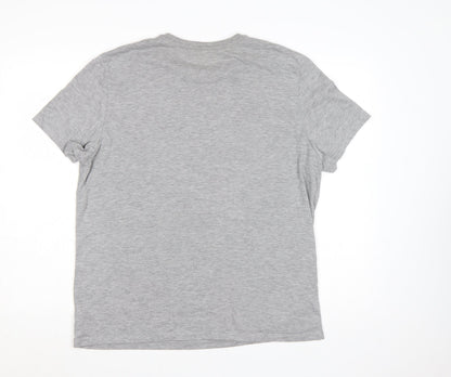 Volkswagen Men's Grey XL Graphic GTI Golf Retro Car T-Shirt