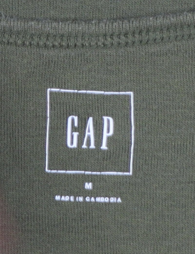 GAP Women’s Green Basic Cotton Tank Top Size M