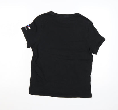 Puma BMW Motorsport Women's Black XL Crew Neck T-Shirt