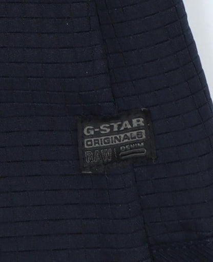 G-Star RAW Men’s Blue Chopper Lined Zip Jacket Size M
