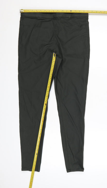 Marks and Spencer Women’s Khaki Green Size 14 Ankle Leggings