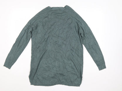 Marks and Spencer Women’s Green Medium Lightweight Open Knit Cardigan