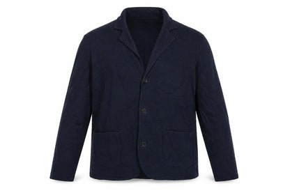 Marks and Spencer Men's Blue 2XL Cotton Modal Cardigan