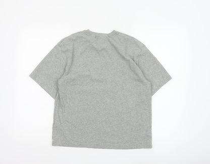 Nike Women’s Grey XS Relaxed Fit Cotton Sports T-Shirt