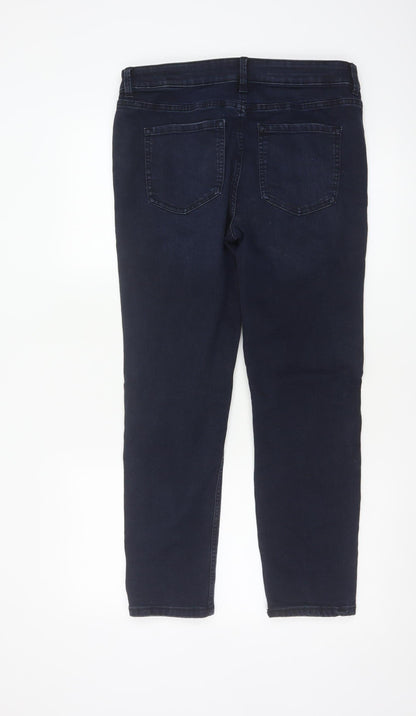 Marks and Spencer Women’s Blue Slim Jeans Size 14 Short