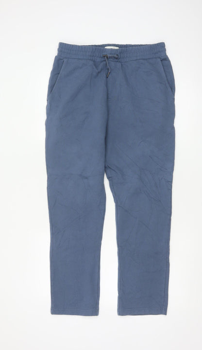Marks and Spencer Men’s Blue Jogger Trousers Size M Regular Fit