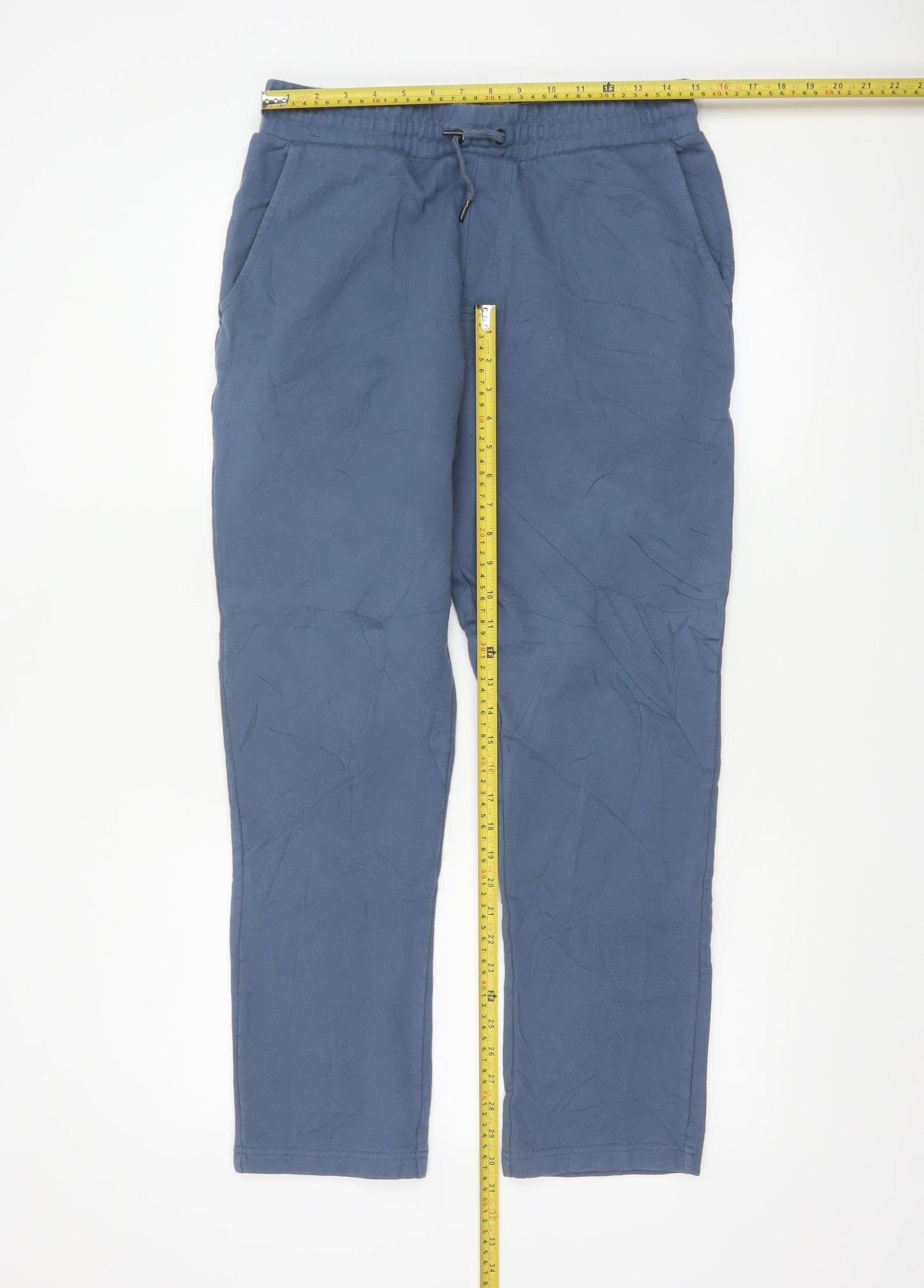 Marks and Spencer Men’s Blue Jogger Trousers Size M Regular Fit