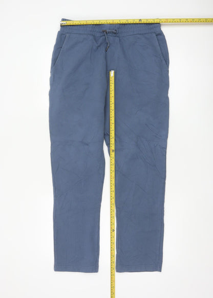 Marks and Spencer Men’s Blue Jogger Trousers Size M Regular Fit