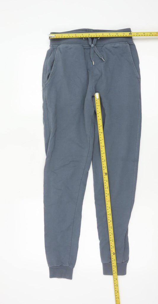 ASOS Men’s Blue Jogger Trousers 2XS Cotton Elastic Waist Casual