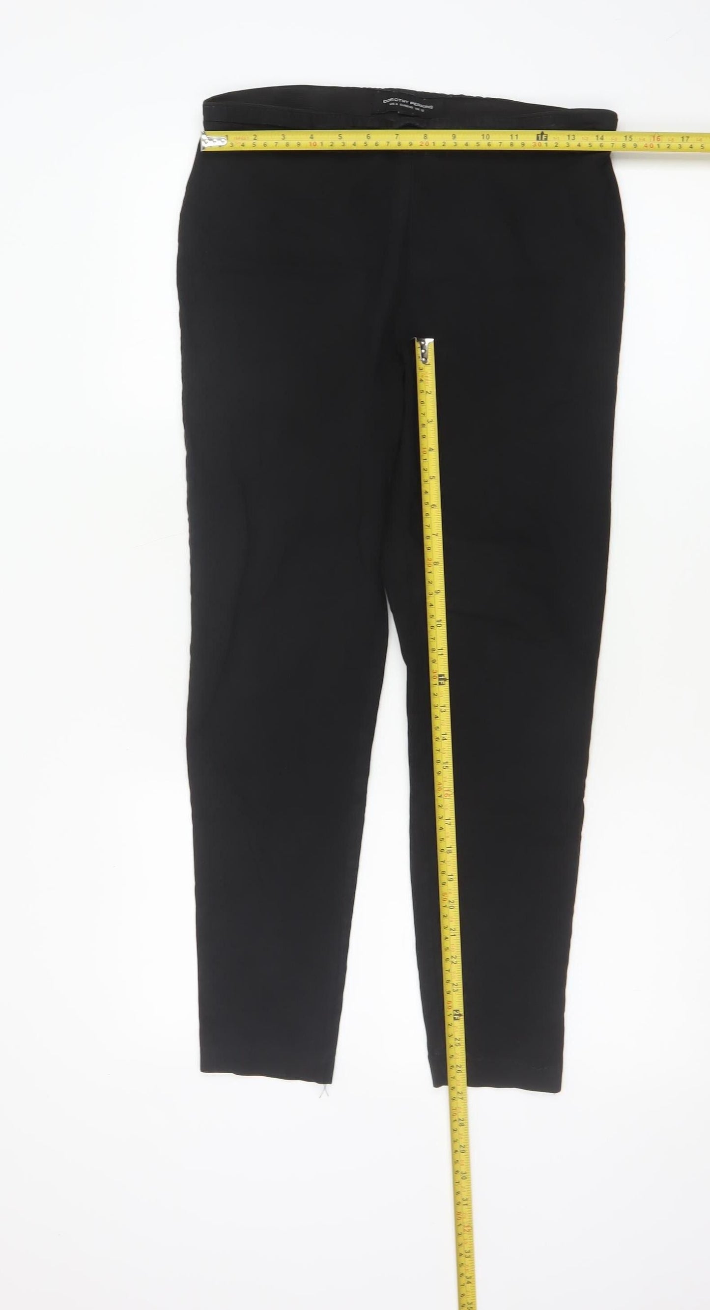 Dorothy Perkins Women's Black Size 12 Stretch Leggings