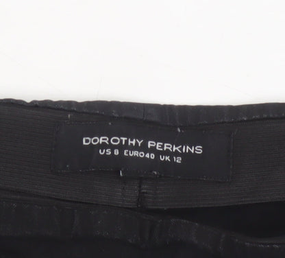 Dorothy Perkins Women's Black Size 12 Stretch Leggings